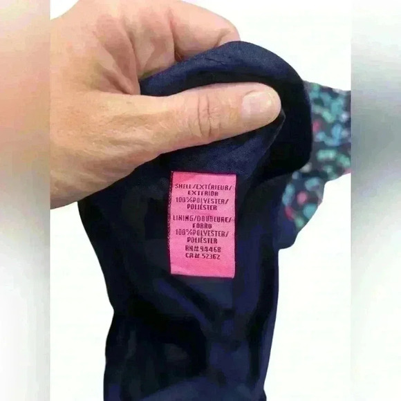 Betsey Johnson Trapeze Floral Print Flowy Midi Dress Sleeveless Swing Halter - Picture 9 of 9